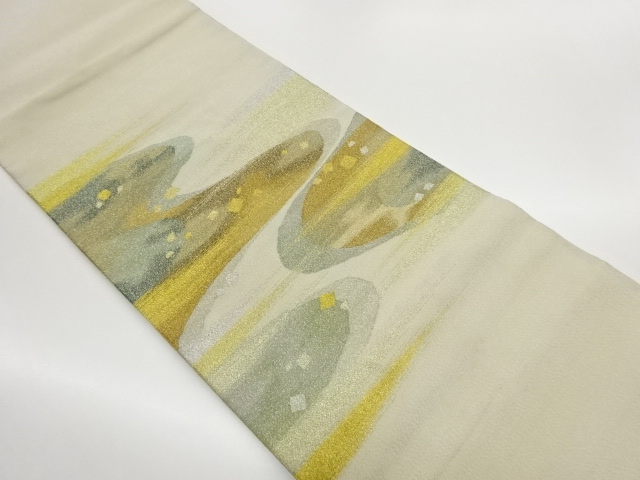 JAPANESE FUKURO OBI / WOVEN MIST